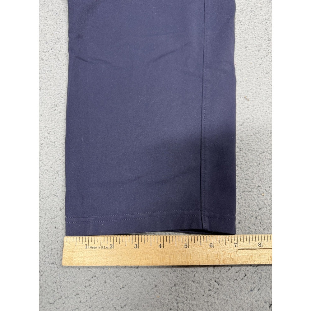 Public Rec Pants Mens 38x28 (38x30) Blue Stretch Chino Zip Pocket Travel Casual - Picture 10 of 12